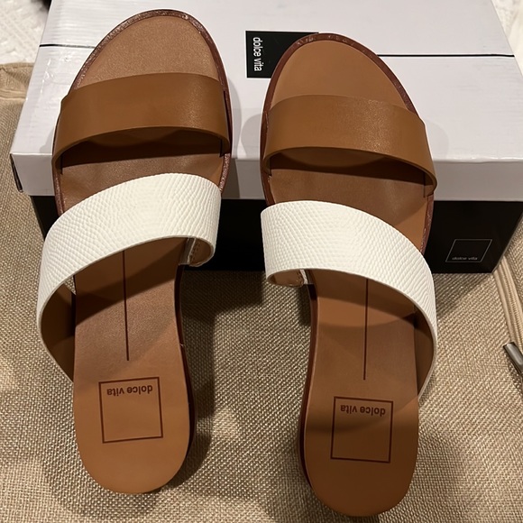 Dolce vita two strap leather sandal - Picture 2 of 7